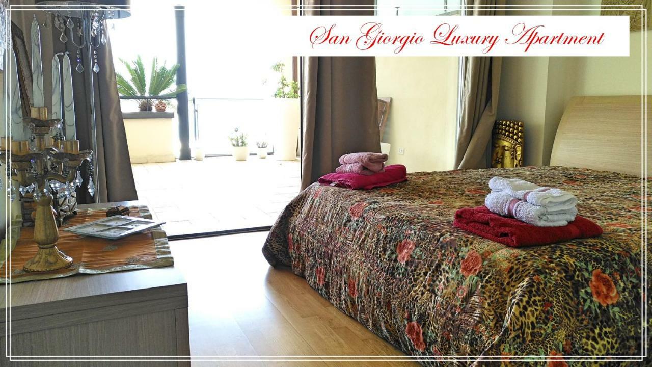 San Giorgio Luxury Apartment Taormina-Panoramic Pool & Parking Space Exterior foto